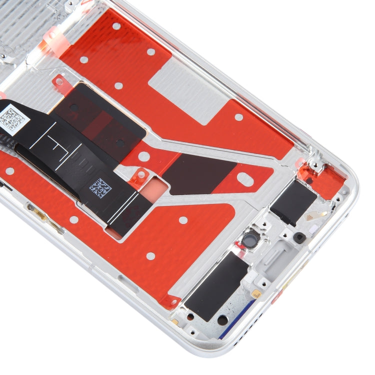 For Honor Magic6 Original LCD Screen Digitizer Full Assembly with Frame (Silver)