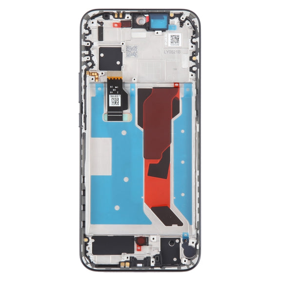 For Huawei nova 11 Original LCD Screen Digitizer Full Assembly with Frame (Black)