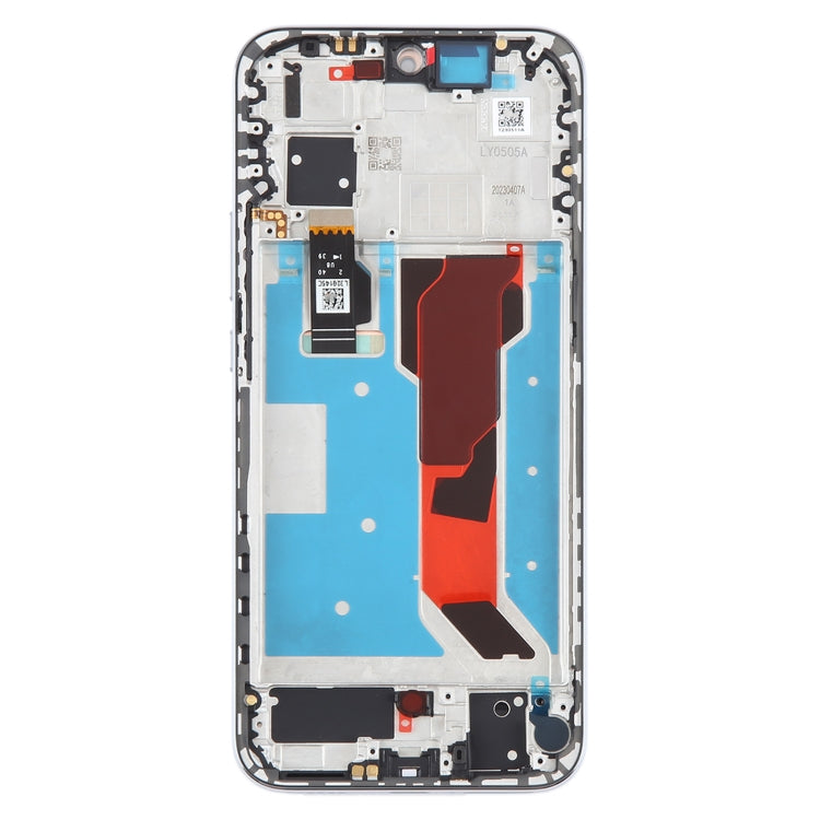 For Huawei nova 12 Lite Original LCD Screen Digitizer Full Assembly with Frame (White)