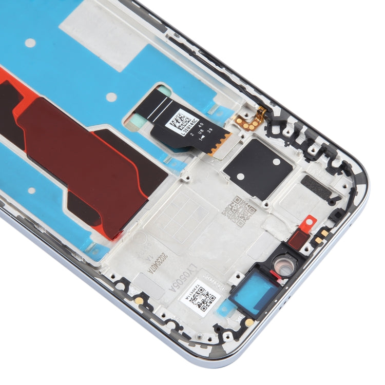 For Huawei nova 12 Lite Original LCD Screen Digitizer Full Assembly with Frame (White)