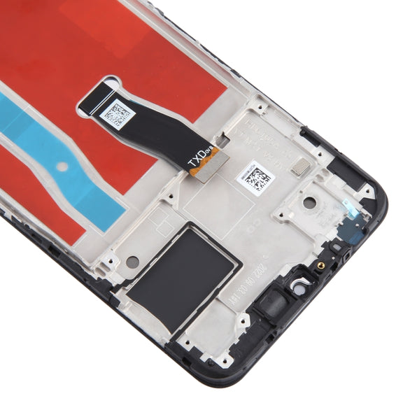 For Huawei Nova Y72 Original LCD Screen Digitizer Full Assembly with Frame (Black)