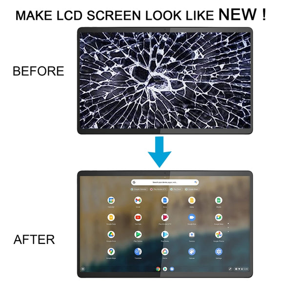 For Lenovo Duet 5 Chromebook 13Q7C6 30 Pins 1920x1080 OLED LCD Screen Digitizer Full Assembly with Frame (Black)