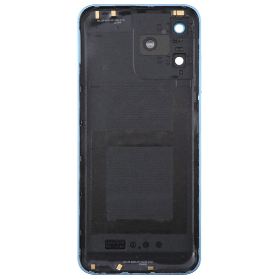 For ZTE Blade V50 Smart Battery Back Cover(Blue)