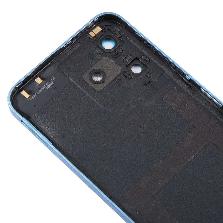 For ZTE Blade V50 Smart Battery Back Cover(Blue)