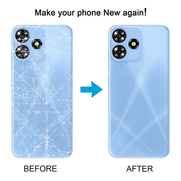 For ZTE Blade V50 Smart Battery Back Cover(Blue)