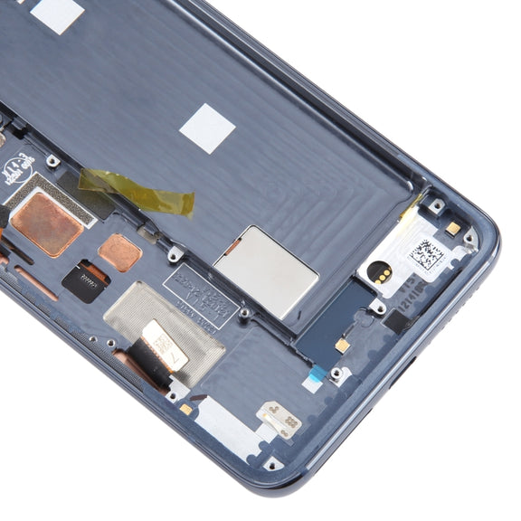For Xiaomi Mi 10s Original AMOLED LCD Screen Digitizer Full Assembly with Frame (Black)