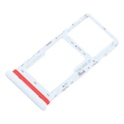 For Alcatel 1T 10 inch 2020 8091 SIM Card Tray + Micro SD Card Tray (White)