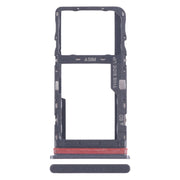 For TCL Stylus 5G T779W SIM Card Tray + Micro SD Card Tray (Grey)