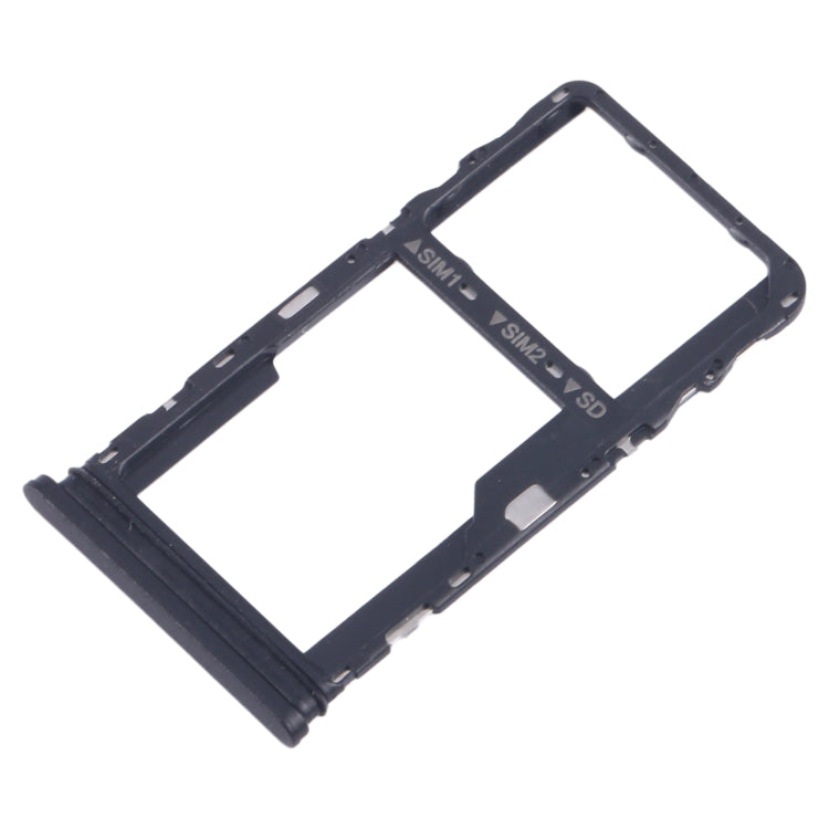 For TCL 305 Original SIM + SIM/Micro SD Card Tray (Black)