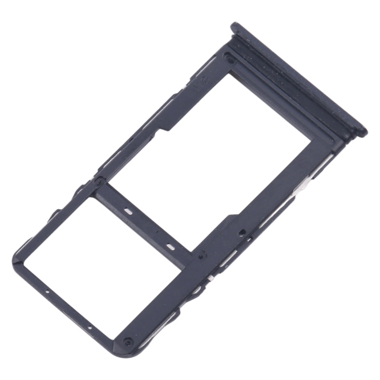 For TCL 20L / 20 Lite Original SIM Card Tray + Micro SD Card Tray (Black)