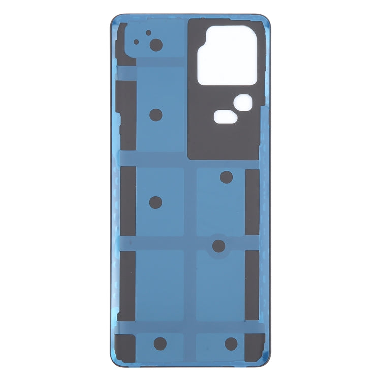 For vivo V30 Pro Battery Back Cover with Camera Lens Cover(Black)