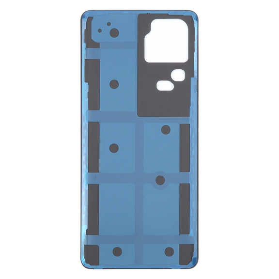 For vivo V30 Pro Battery Back Cover with Camera Lens Cover(Black)
