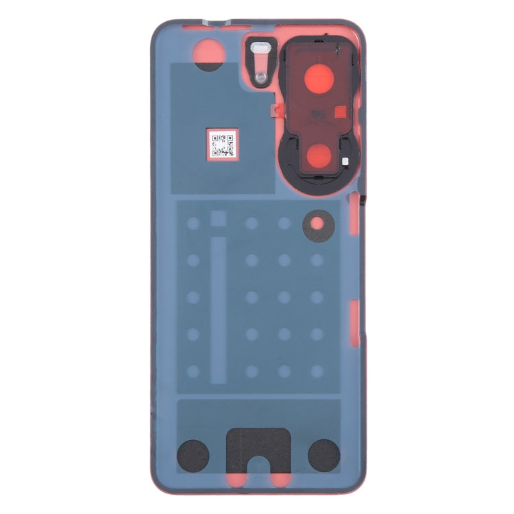 For Asus Zenfone 9 AI2202 Original Battery Back Cover with Camera Lens Cover(Red)
