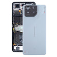 For Asus ROG Phone 8 AI2401 Original Glass Battery Back Cover with Camera Lens Cover(Grey) - Back Cover by PMC TechLife | Online Shopping South Africa | PMC TechLife | Buy Now Pay Later Mobicred