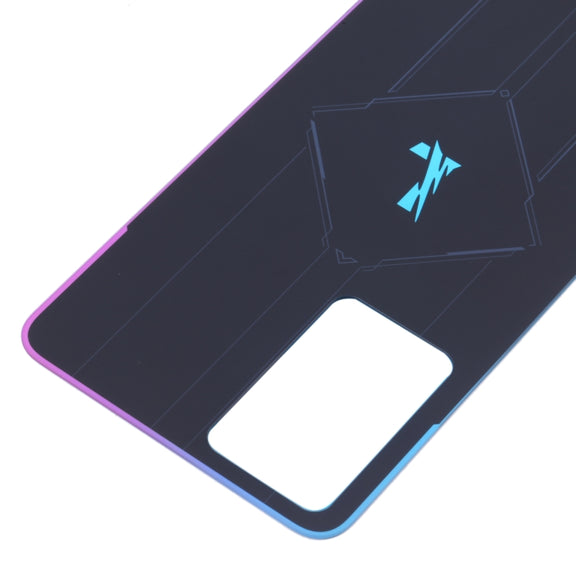 For OPPO Reno7 Pro 5G Original Glass Battery Back Cover (Colorful Black)