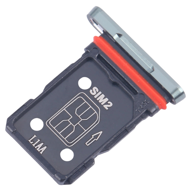 For OnePlus 12 PJD110 CPH2573 CPH2581 SIM Card Tray + SIM Card Tray (Green)