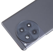 For OnePlus Ace 3 PJE110 Original Glass Battery Back Cover with Camera Lens(Black)