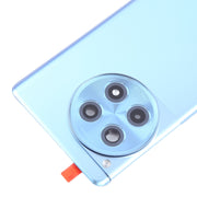 For OnePlus Ace 3 PJE110 Original Glass Battery Back Cover with Camera Lens(Blue)