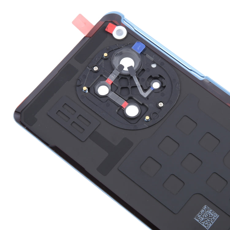 For OnePlus Ace 3 PJE110 Original Glass Battery Back Cover with Camera Lens(Blue)