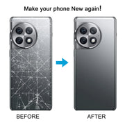 For OnePlus Ace 2 Pro PJA110 Original Glass Battery Back Cover with Camera Lens(Grey)