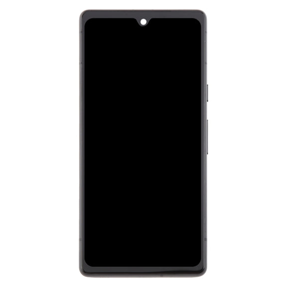 For Google Pixel 7A G82U8 OLED LCD Screen Digitizer Full Assembly with Frame (Black)