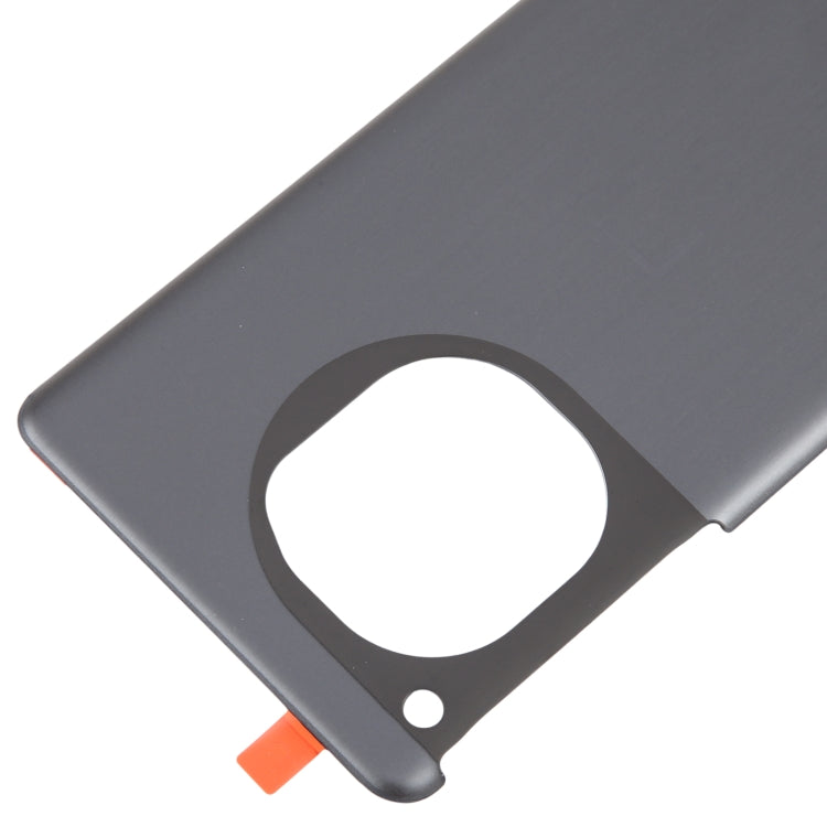 For OnePlus 12R Battery Back Cover(Black)