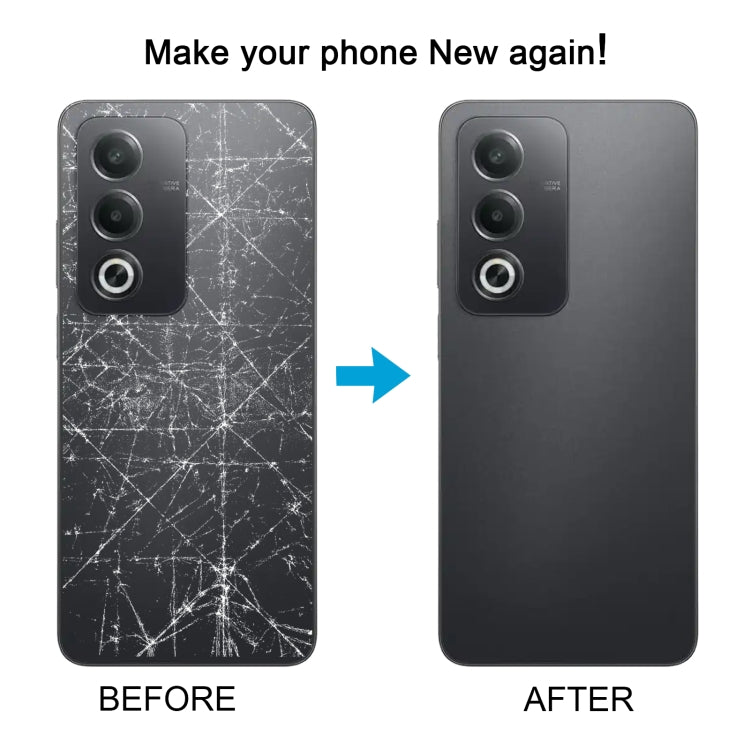 For OPPO A3 Pro 5G Original Battery Back Cover with Camera Lens(Black)