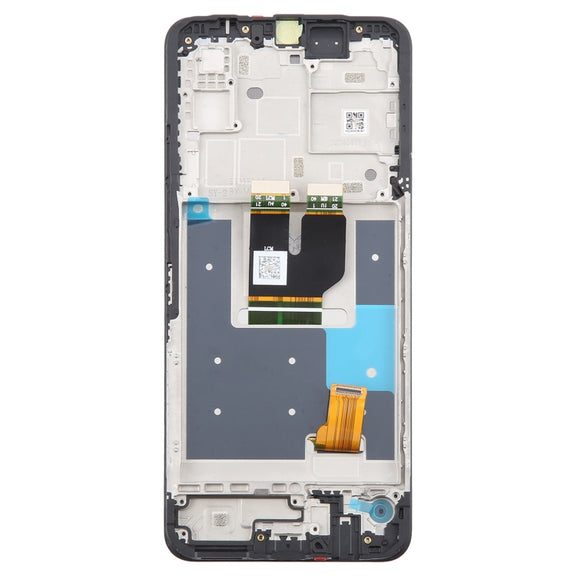 For T-Mobile Revvl 7 5G TMRV075G LCD Screen Digitizer Full Assembly with Frame(Black)