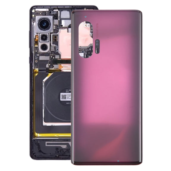 For Motorola Edge+ 2020 Original Battery Back Cover(Red)
