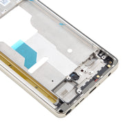 For Motorola Moto G Stylus 5G 2024 Original Front Housing LCD Frame Bezel Plate (Gold)