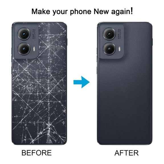 For Motorola Edge 2024 Original Battery Back Cover(Black)