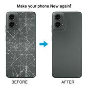 For Motorola Moto G 2024 Original Battery Back Cover(Black)