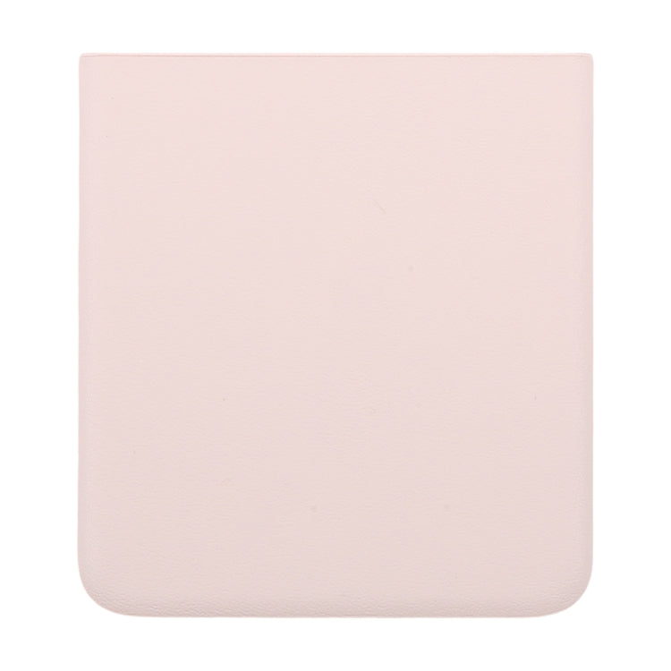 For Motorola Razr 40 Original Lower Part Battery Back Cover(Pink)