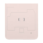 For Motorola Razr 40 Original Lower Part Battery Back Cover(Pink)