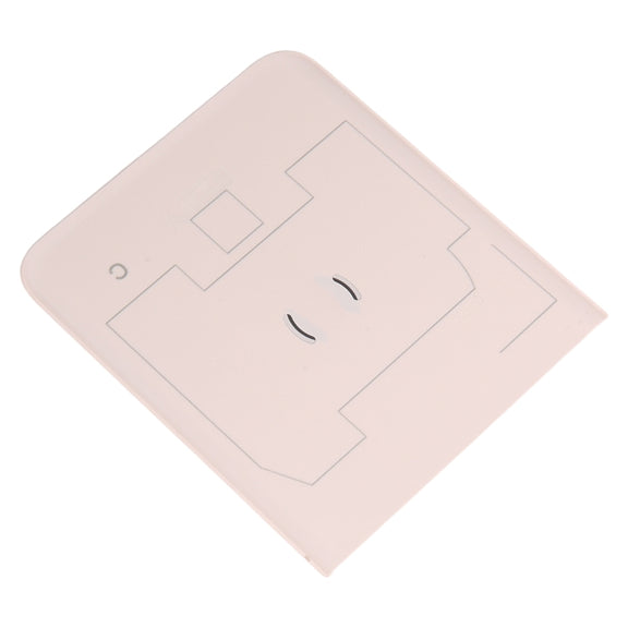 For Motorola Razr 40 Original Lower Part Battery Back Cover(Pink)