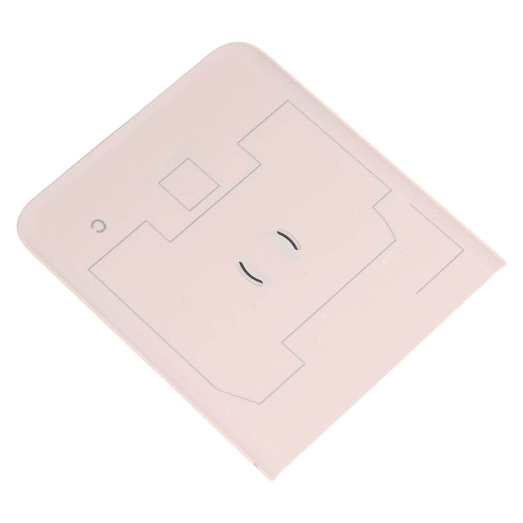 For Motorola Razr 40 Original Lower Part Battery Back Cover(Pink)