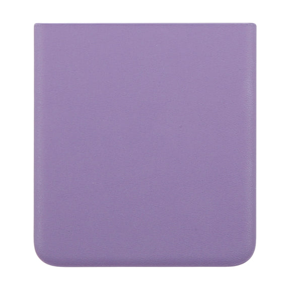 For Motorola Razr 40 Original Lower Part Battery Back Cover(Purple)