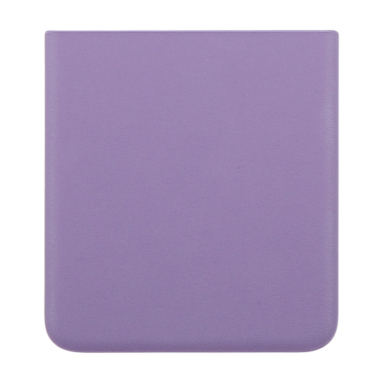 For Motorola Razr 40 Original Lower Part Battery Back Cover(Purple)