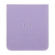 For Motorola Razr 40 Original Lower Part Battery Back Cover(Purple)