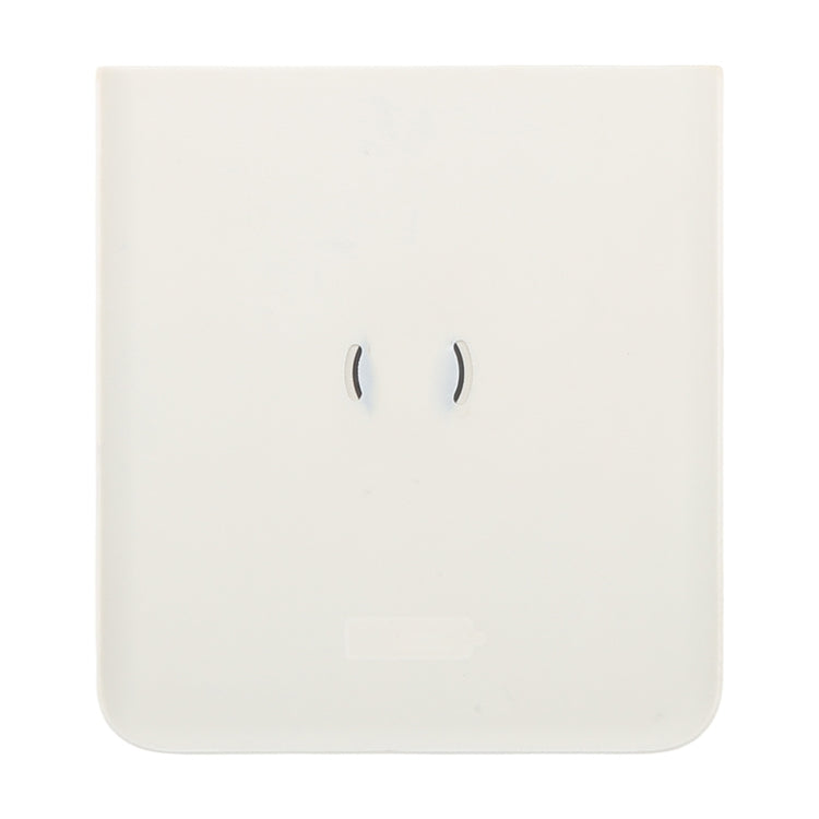 For Motorola Razr 40 Original Lower Part Battery Back Cover(White)