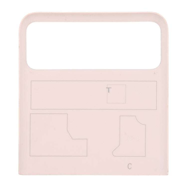 For Motorola Razr 40 Original Upper Part Battery Back Cover (Pink)
