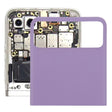 For Motorola Razr 40 Original Upper Part Battery Back Cover (Purple) - Back Cover by PMC TechLife | Online Shopping South Africa | PMC TechLife | Buy Now Pay Later Mobicred