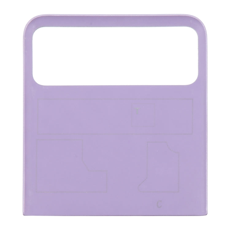 For Motorola Razr 40 Original Upper Part Battery Back Cover (Purple)