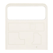 For Motorola Razr 40 Original Upper Part Battery Back Cover (White)