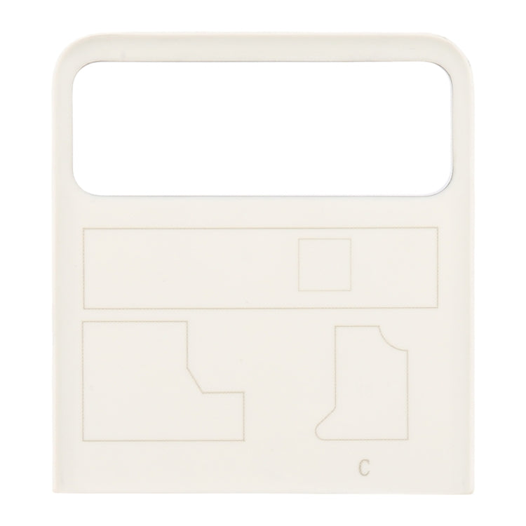 For Motorola Razr 40 Original Upper Part Battery Back Cover (White)