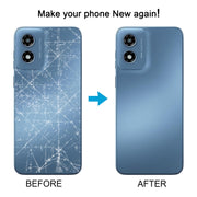 For Motorola Moto G Play 2024 Original Battery Back Cover(Blue)