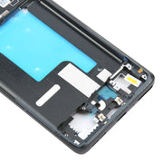 For Motorola Moto X50 Ultra Original Front Housing LCD Frame Bezel Plate (Black)