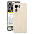 For Motorola Moto X50 Ultra Original Battery Back Cover(Wood) - Back Cover by PMC TechLife | Online Shopping South Africa | PMC TechLife | Buy Now Pay Later Mobicred