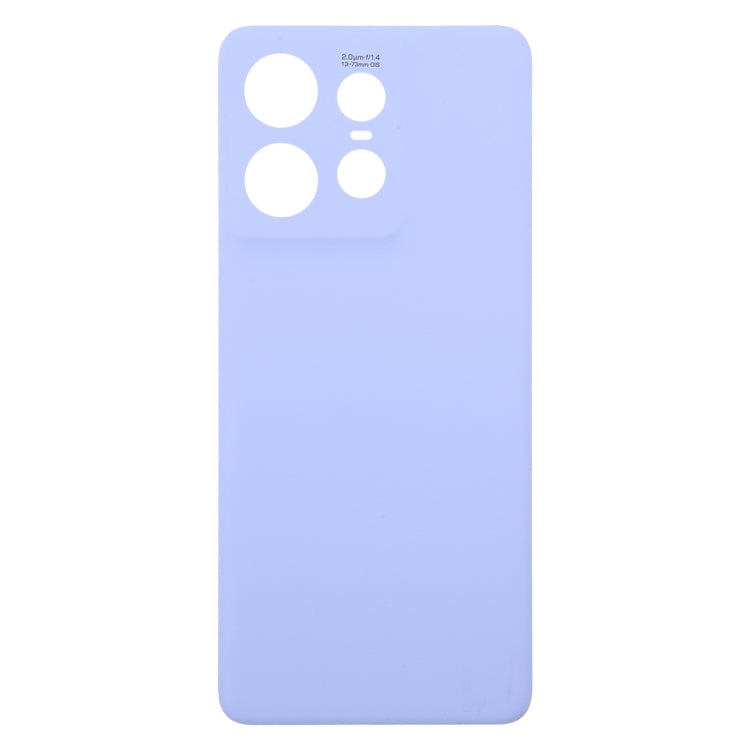 For Motorola Edge 50 Pro Original Battery Back Cover(Blue)