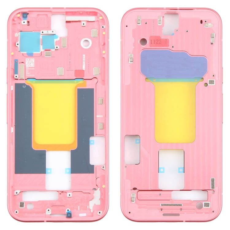For Google Pixel 9 Original Front Housing LCD Frame Bezel Plate (Red)